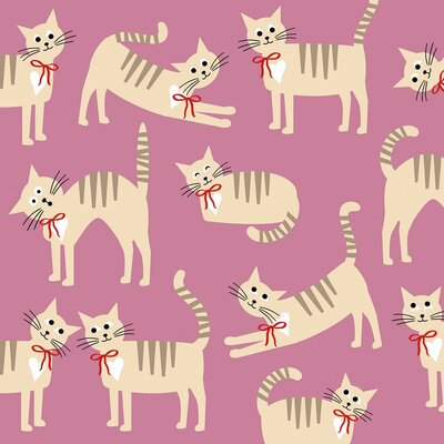 Paperproducts Design Papierservietten Cat Story Berry