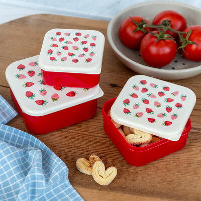 Rex London Snack-Boxen Little Strawberry