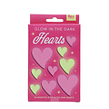 Rex London Glow in the Dark Hearts Box of 24