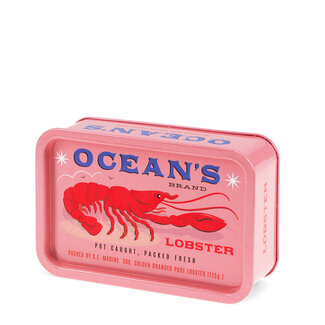 Rex London Mini Storage Tin with Lid Lobster