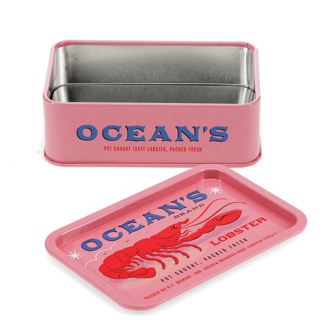 Mini-Aufbewahrungsdose mit Deckel Lobster