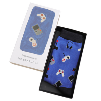 Miss Sparrow Men’s Matchbox Socks Gaming