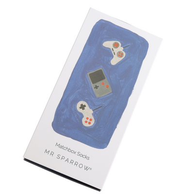 Miss Sparrow Men’s Matchbox Socks Gaming