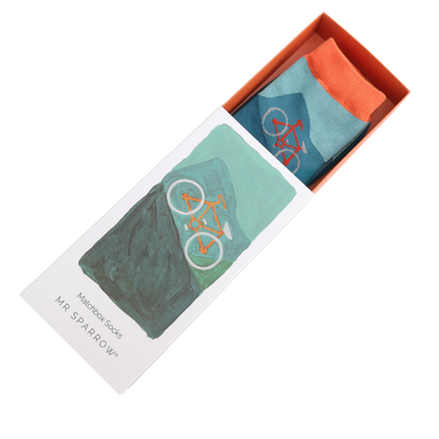 Miss Sparrow Men’s Matchbox Socks Hill Climb