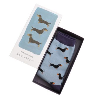 Miss Sparrow Men’s Matchbox Socks Little Sausage Dogs