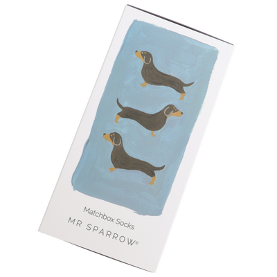 Miss Sparrow Men’s Matchbox Socks Little Sausage Dogs