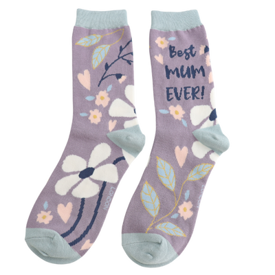Miss Sparrow Damen-Socken Matchbox Best Mum Ever