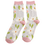 Damen-Socken Matchbox Falling Daisies