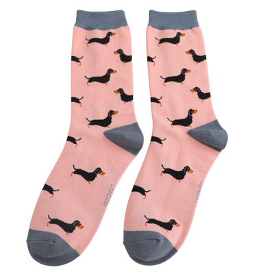 Miss Sparrow Women’s Matchbox Socks Little Sausage Dogs