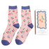 Miss Sparrow Damen-Socken Matchbox Mini Cherries