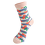 Socken Bamboo Cherries & Stripes denim