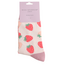 Socken Bamboo Little Strawberries light pink