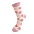 Miss Sparrow Socken Bamboo Little Strawberries light pink