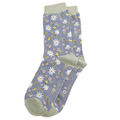 Miss Sparrow Socks Bamboo Soft Meadow denim