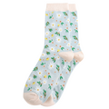 Miss Sparrow Socks Bamboo Soft Meadow sky