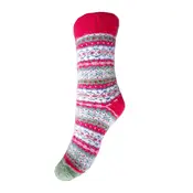 Gemjar Socks Woolmix Shetland blue/red/green