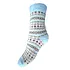 Gemjar Socks Woolmix Shetland blue top multi