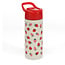 Stainless Steel Bottle with Push Button Lid Little Strawberry