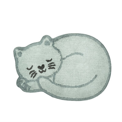 Sass & Belle Carpet/ Bath Mat Sleeping Cat