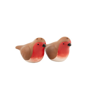Sass & Belle Salt and Pepper Robin Set of 2