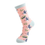 Socks Bamboo Cool Puffins dusky pink