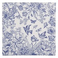 Clayre & Eef Paper napkins Toile blue