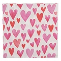 Clayre & Eef Papierservietten Aquarell Hearts