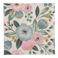 Clayre & Eef Papierservietten Flowers olive