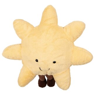 Clayre & Eef Cushion Star yellow