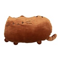 Clayre & Eef Cushion Cat brown