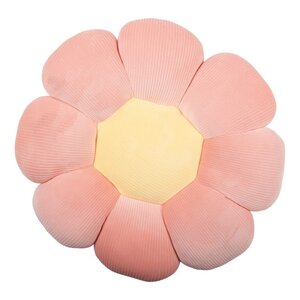 Clayre & Eef Cushion Flower pink/yellow
