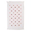 Guest towel Bows & Hearts