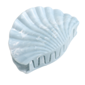 Red Cuckoo Haarklammer Shell blue