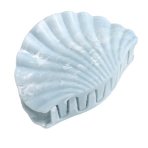 Red Cuckoo Haarklammer Shell blue