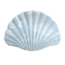 Hair Claw Clip Shell blue