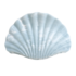 Red Cuckoo Hair Claw Clip Shell blue