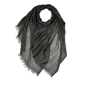 Pure & Cozy Scarf Cotton/Modal jet black