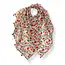 M&K Collection Schal Vintage Flowers Tassels