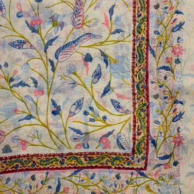 M&K Collection Schal Paisley Vine Tassels