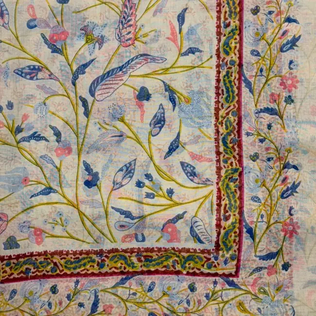 Schal Paisley Vine Tassels