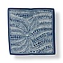 M&K Collection Schal Square Abstract Dot Wave navy