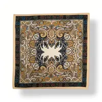 M&K Collection Schal Square Classic Ornate Paisley