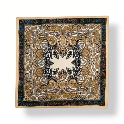 M&K Collection Schal Square Classic Ornate Paisley