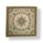 M&K Collection Scarve Square Hertitage Medallion beige