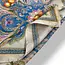Schal Square Floral Medallion