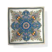 M&K Collection Scarve Square Floral Medallion