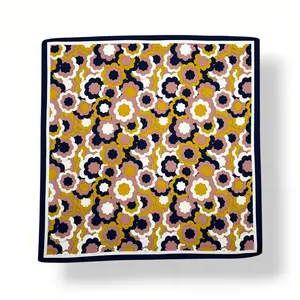 M&K Collection Schal Square Pop Floral black