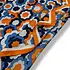 M&K Collection Schal Square Pop Floral orange