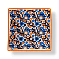 M&K Collection Schal Square Pop Floral orange