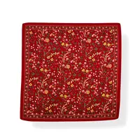 M&K Collection Scarve Square Meadow Floral red